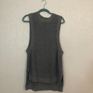 UO Gray Sweater Tunic